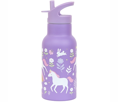 Stainless steel drinking bottle - Unicorn dreams