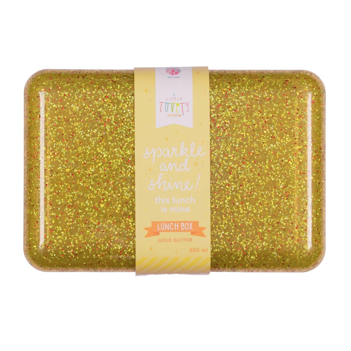 glitter lunch box