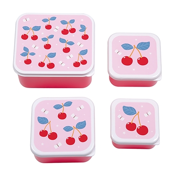 Lunch & snack box set - Cherries 