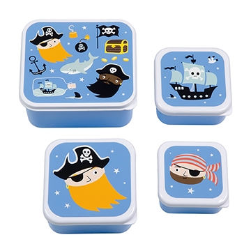 Lunch & snack box set - Pirates 