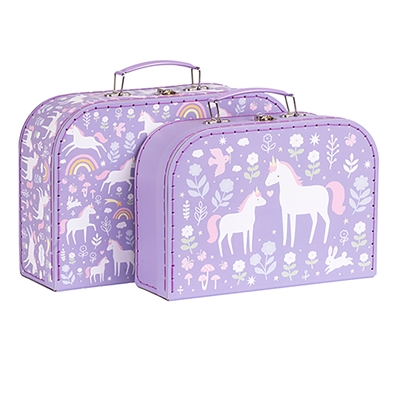 Suitcase - Unicorn Dreams set of 2