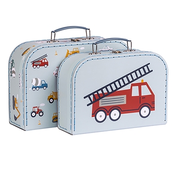 Suitcase - Vehicles set of 2